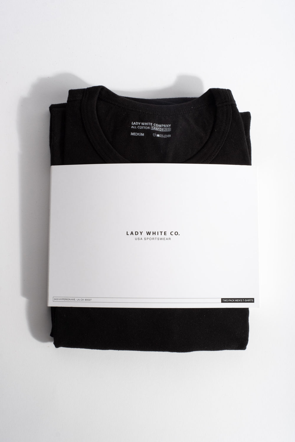 Tee 2-Pack in Black