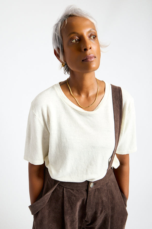 Canvas Jumper Pant in Washed Soil