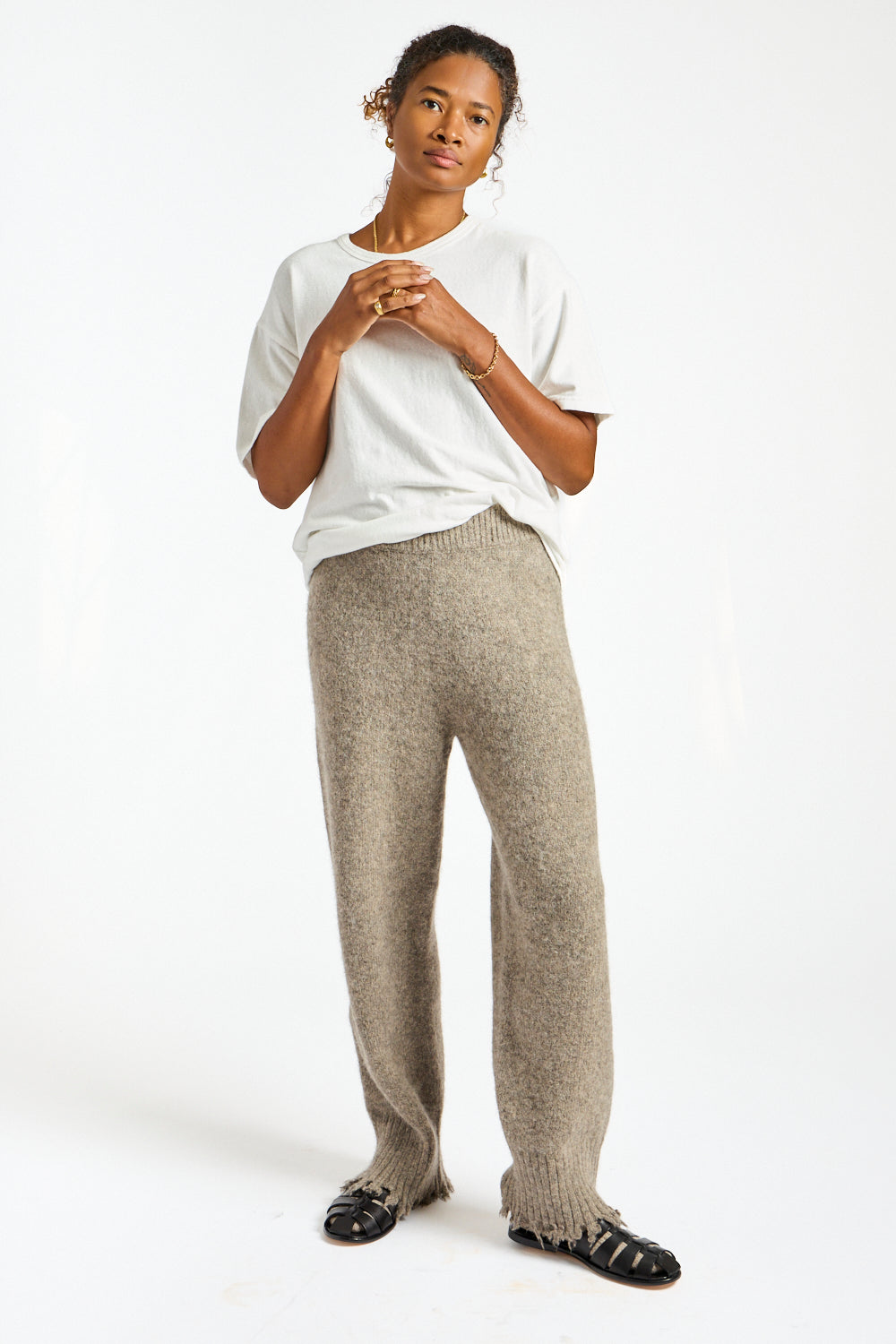 Lauren Manoogian | Fray Pants in Rock – RELIQUARY