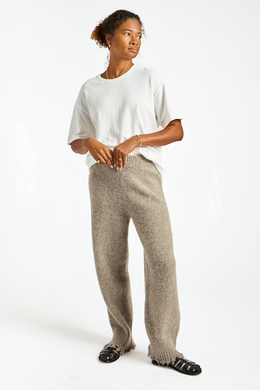 Lauren Manoogian | Fray Pants in Rock – RELIQUARY
