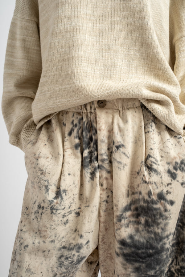 Handpaint Pants in Natural