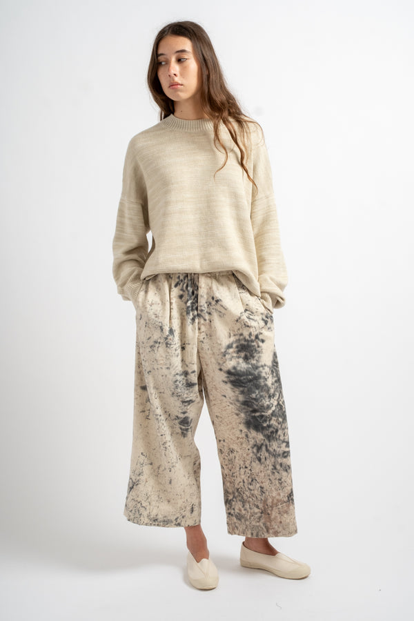 Handpaint Pants in Natural