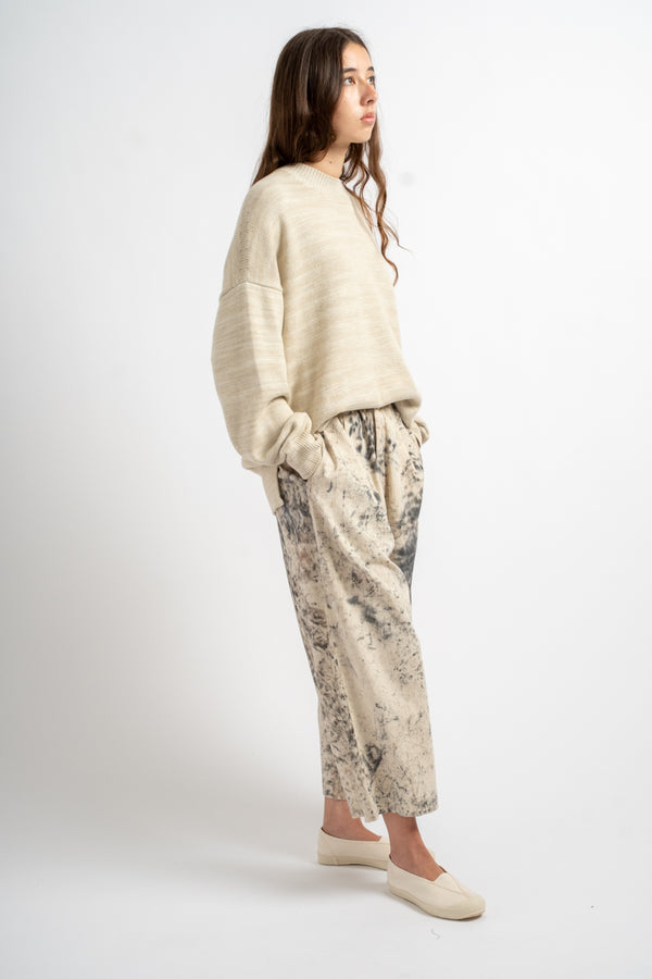 Handpaint Pants in Natural