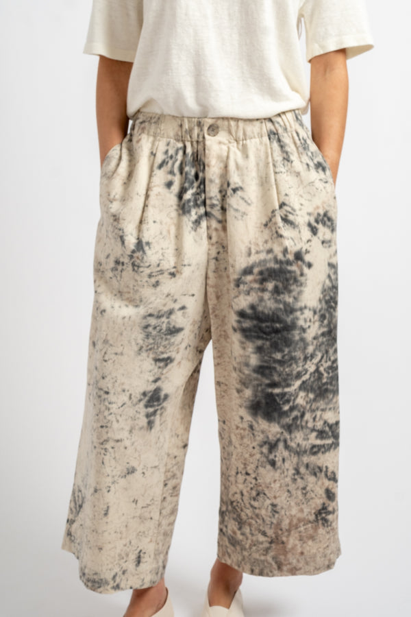 Handpaint Pants in Natural