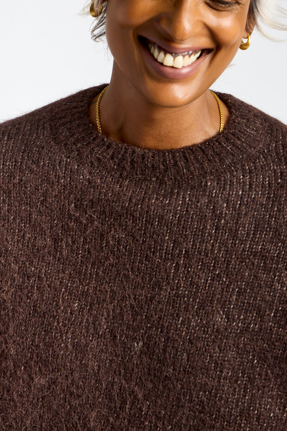 Loft Baby Crewneck in Soil