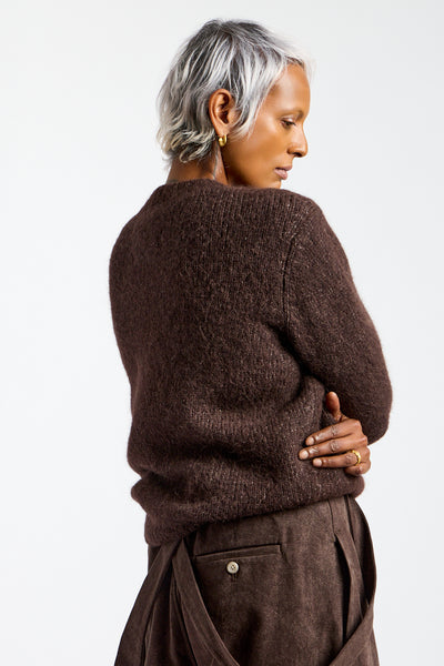 Loft Baby Crewneck in Soil