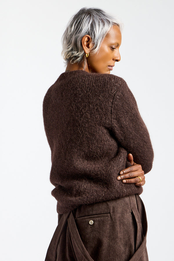 Loft Baby Crewneck in Soil