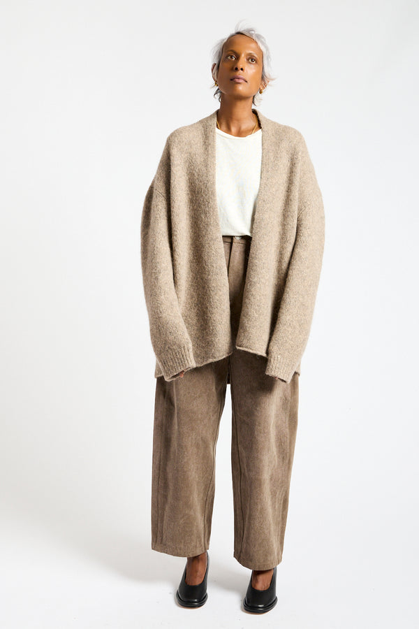 Loft Shawl Cardigan in Ash