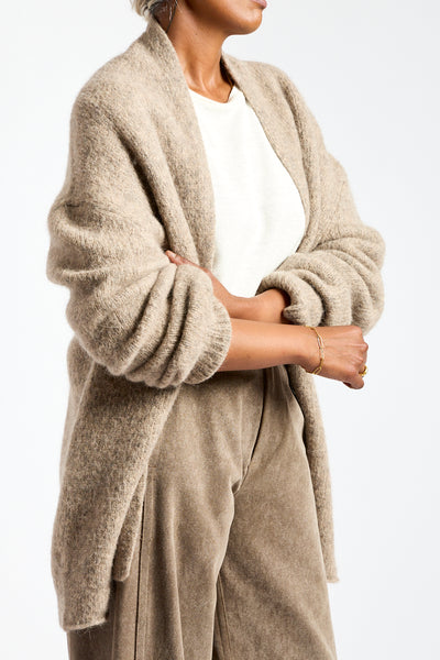 Loft Shawl Cardigan in Ash
