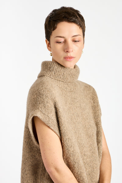 Loft Turtleneck in Moth