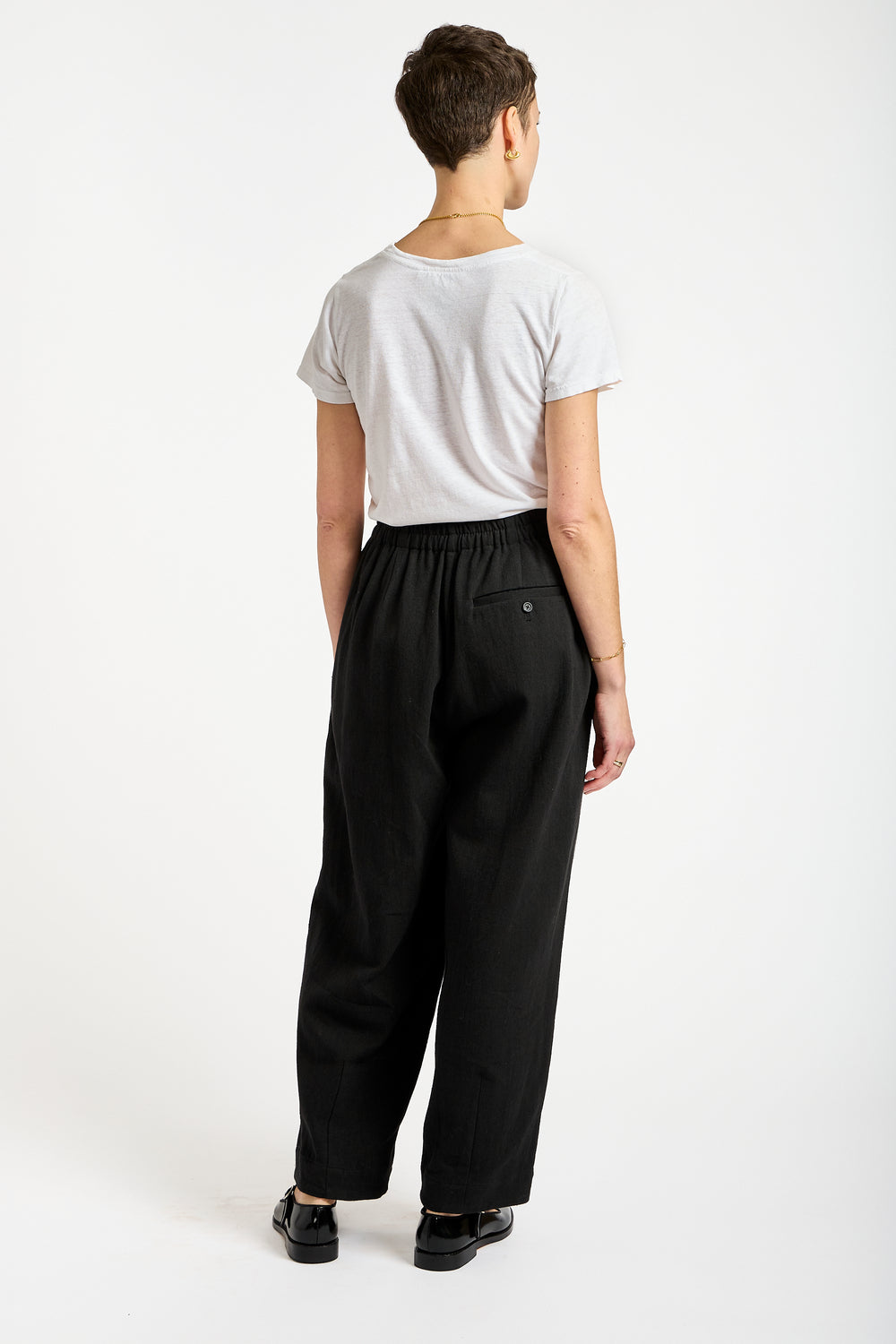 Matte Pants in Black