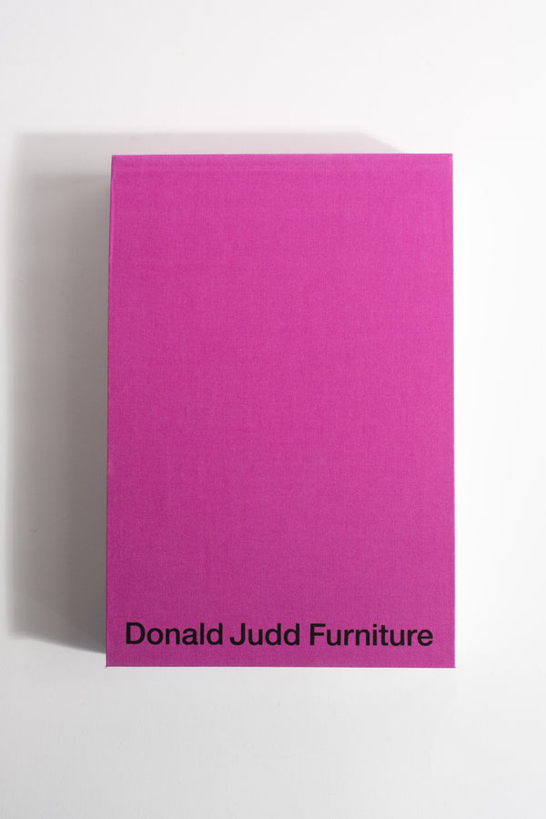 Donald Judd Furniture