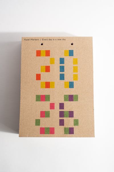 Karel Martens 2026 Calendar