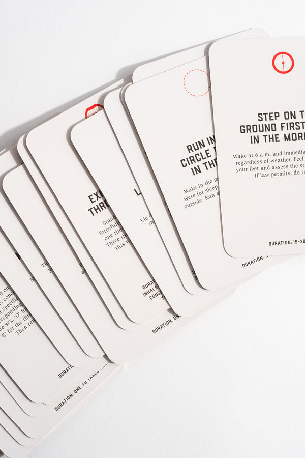 The Marina Abramović Method: Instruction Cards to Reboot Your Life