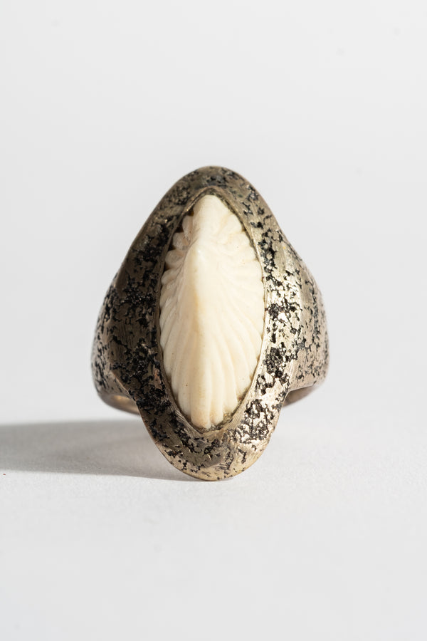 Sterling Fab Stingray Ring