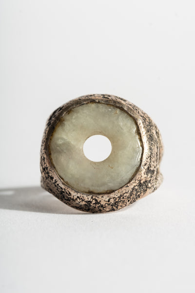 Sterling Jade Ring No. 1