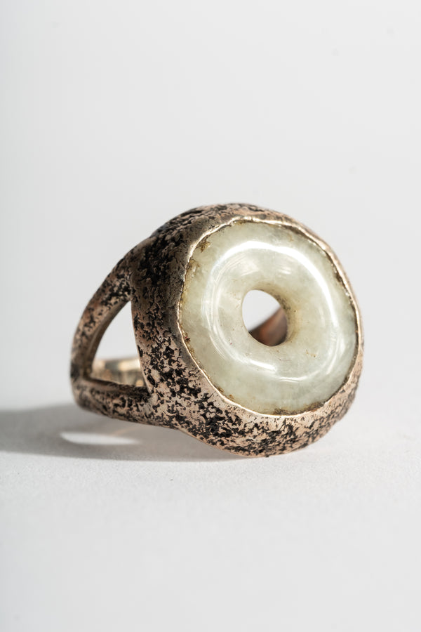 Sterling Jade Ring No. 1