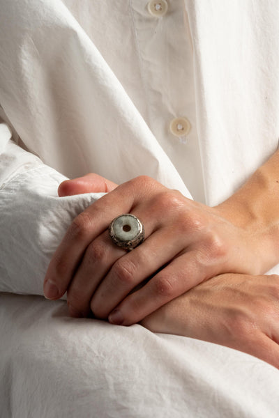 Sterling Jade Ring No. 1