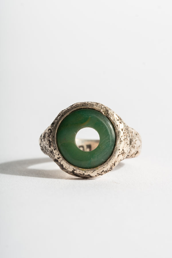 Sterling Jade Ring No. 2