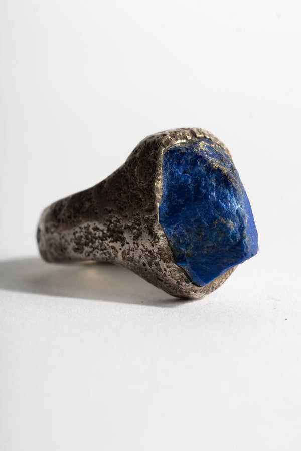 Sterling Lapis Ring No. 2