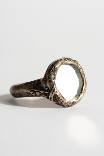 Sterling Mirror Ring