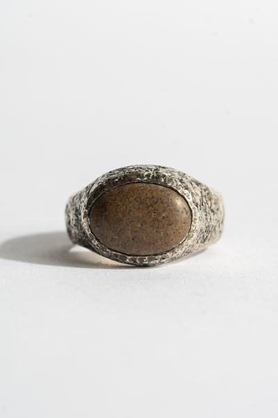 Sterling Pebble Ring