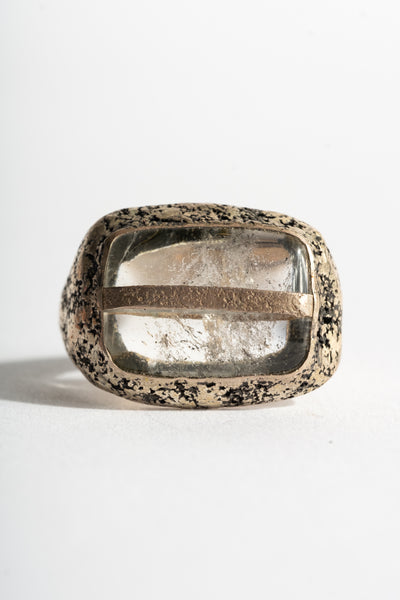 Sterling Quartz Ring