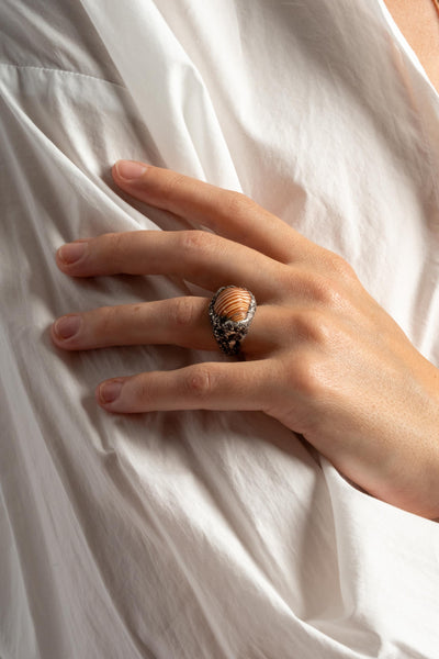 Sterling Shell Ring No. 2