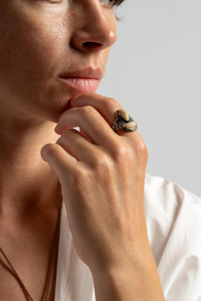 Sterling Stingray Ring