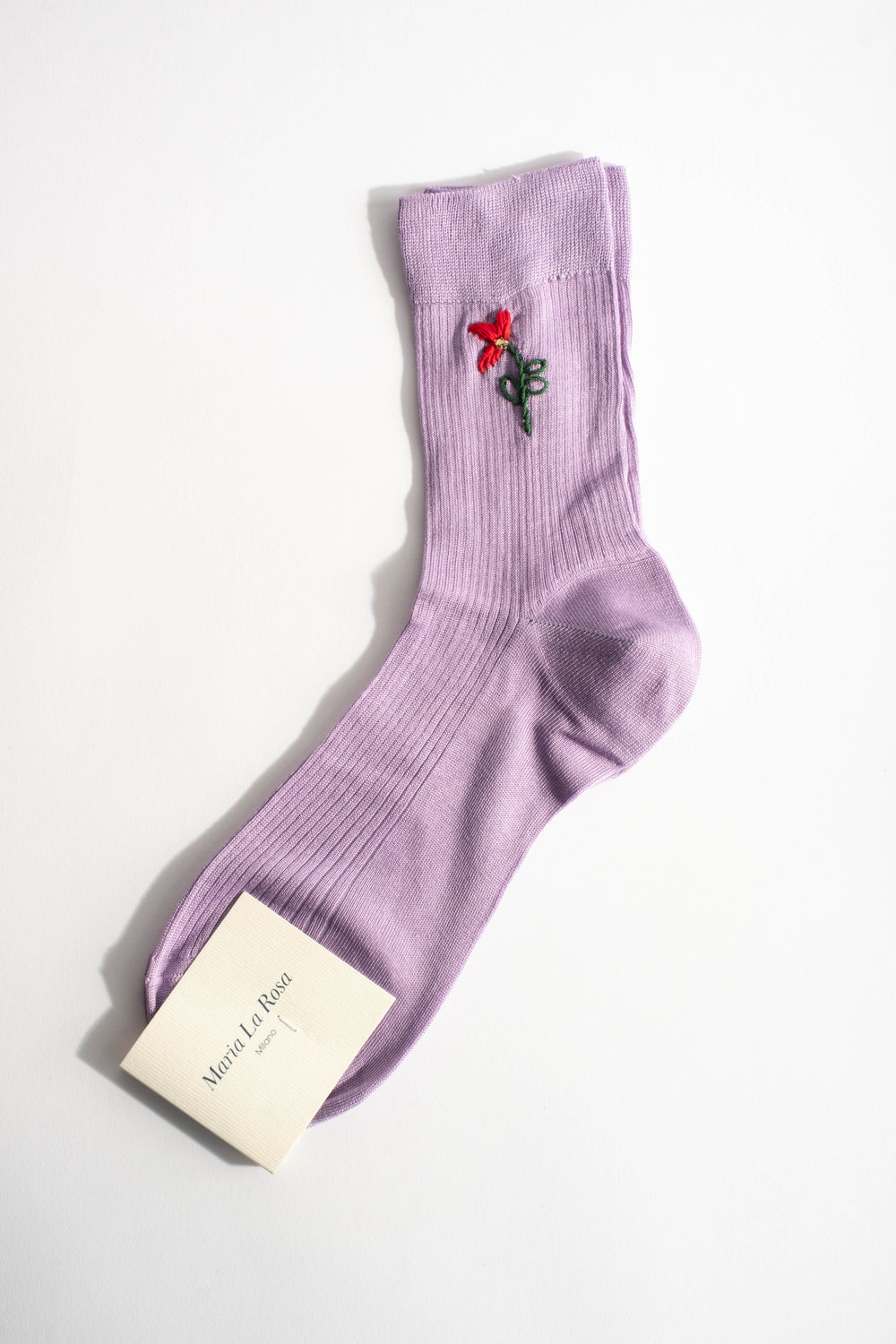 Iris Sock in Lilac