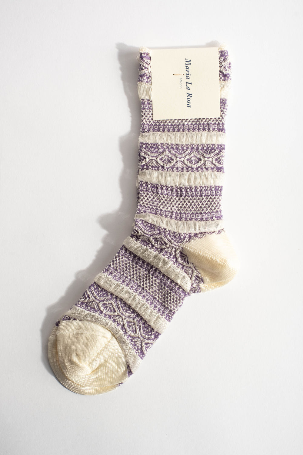 Lacy Sock in Lilac