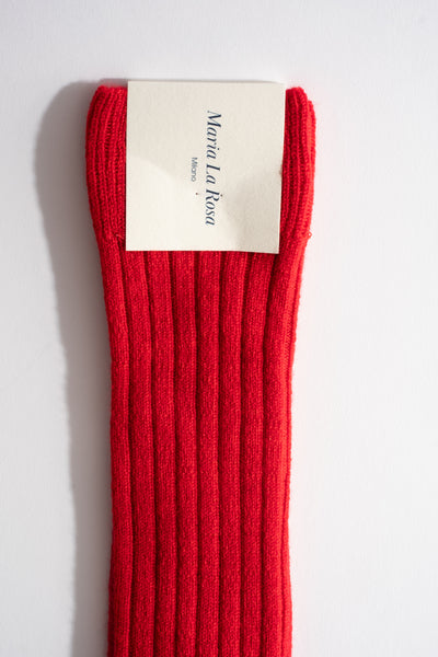 College Sock in Red
