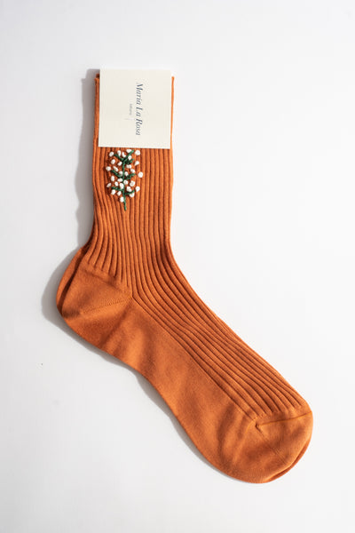 Snow Sock in Cannella
