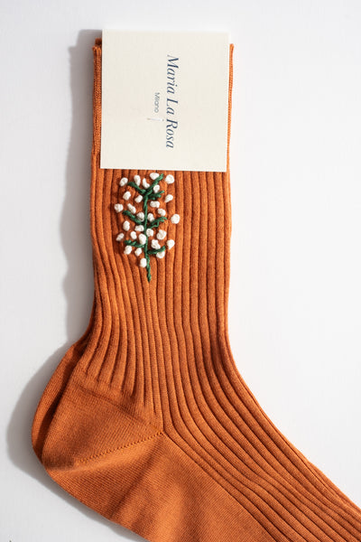 Snow Sock in Cannella
