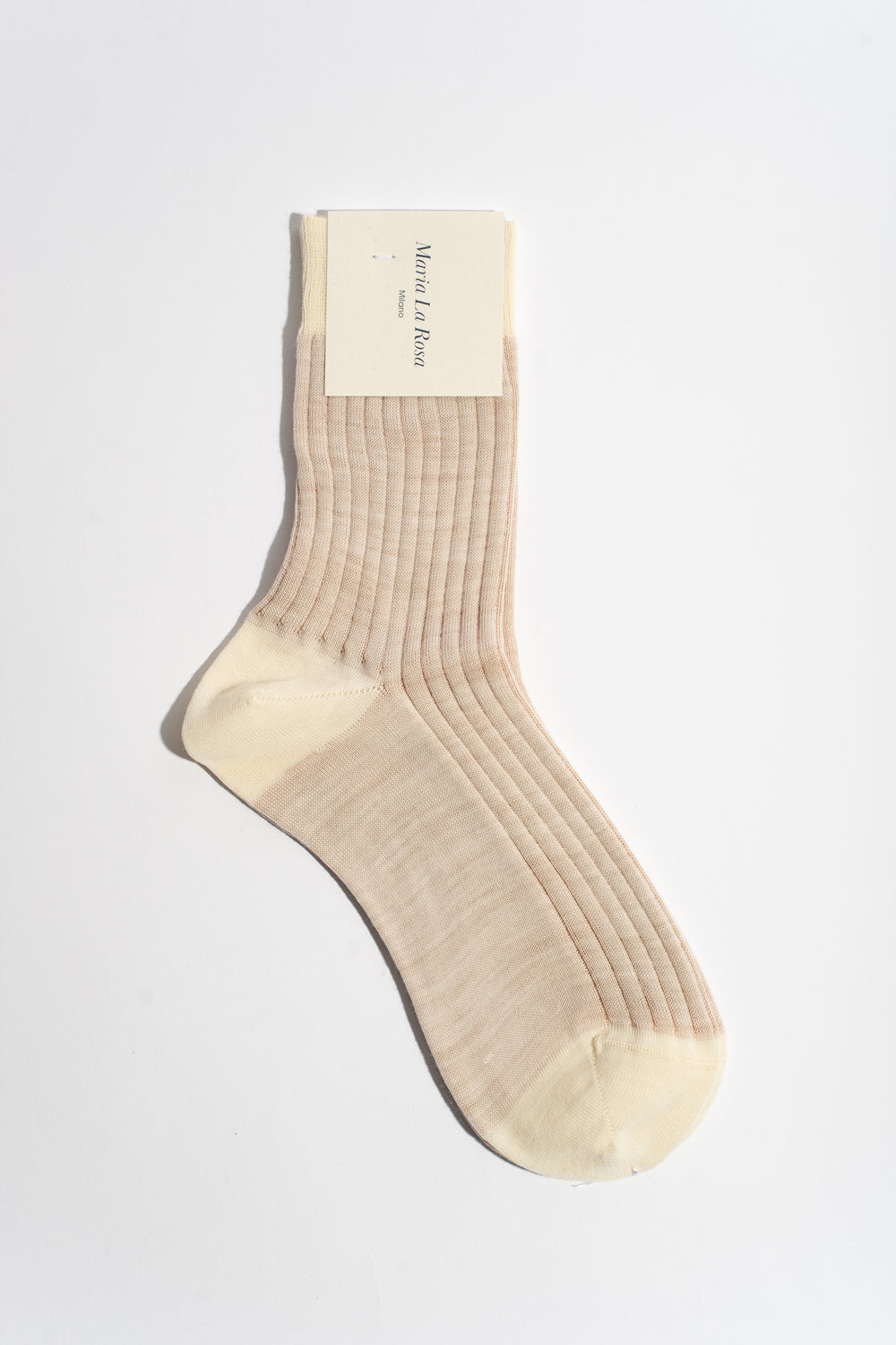 Crew Stripe Sock in Sabbia