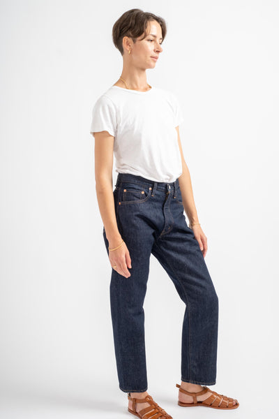Short Length 105 90's Denim in One Wash