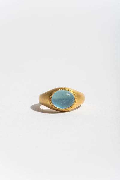 Aquamarine Roz Ring