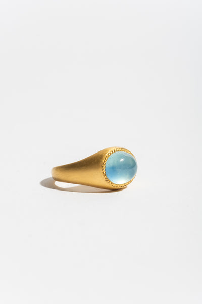 Aquamarine Roz Ring
