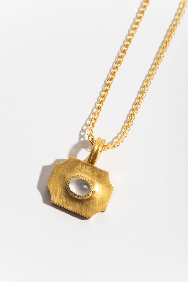 Large Moonstone Ode Pendant