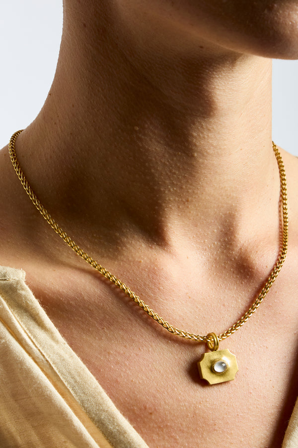 Large Moonstone Ode Pendant