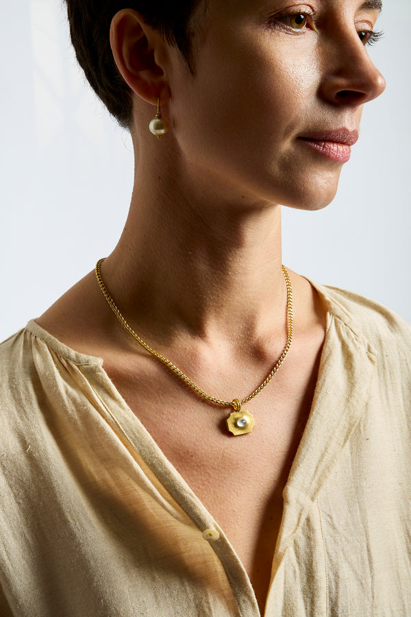 Large Moonstone Ode Pendant