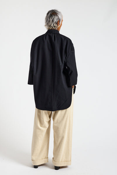 3/4 Sleeve Shirt in Midnight