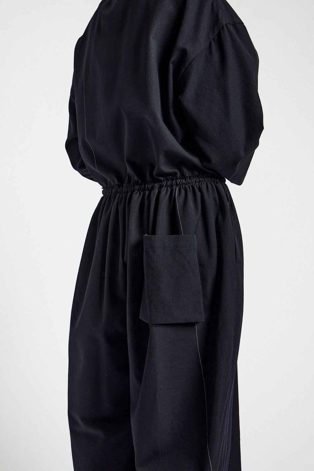 Balloon Jumpsuit in Midnight