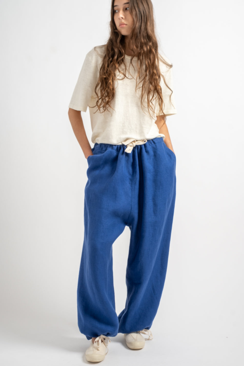 Hospital Over Pants in Blue