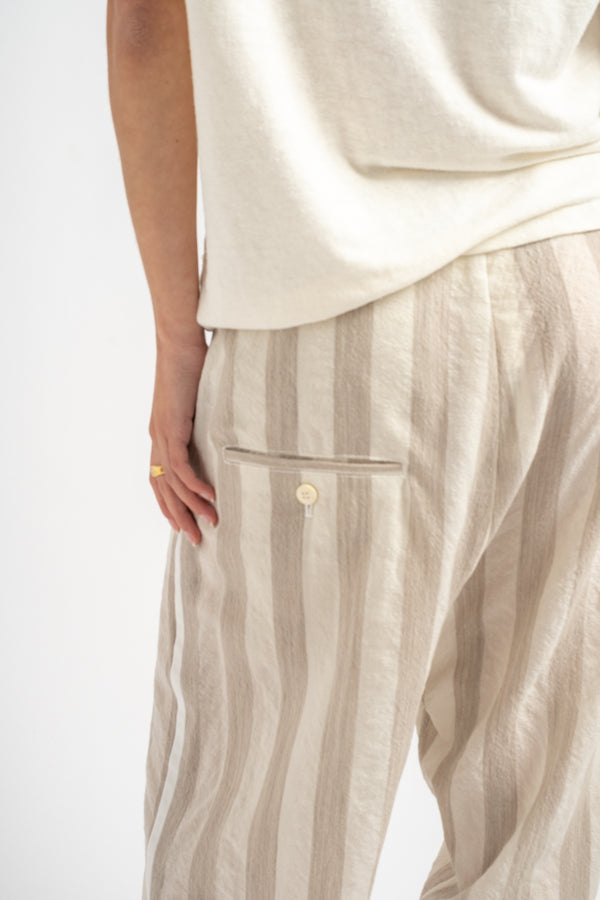 Pompier Easy Pants in London Stripe