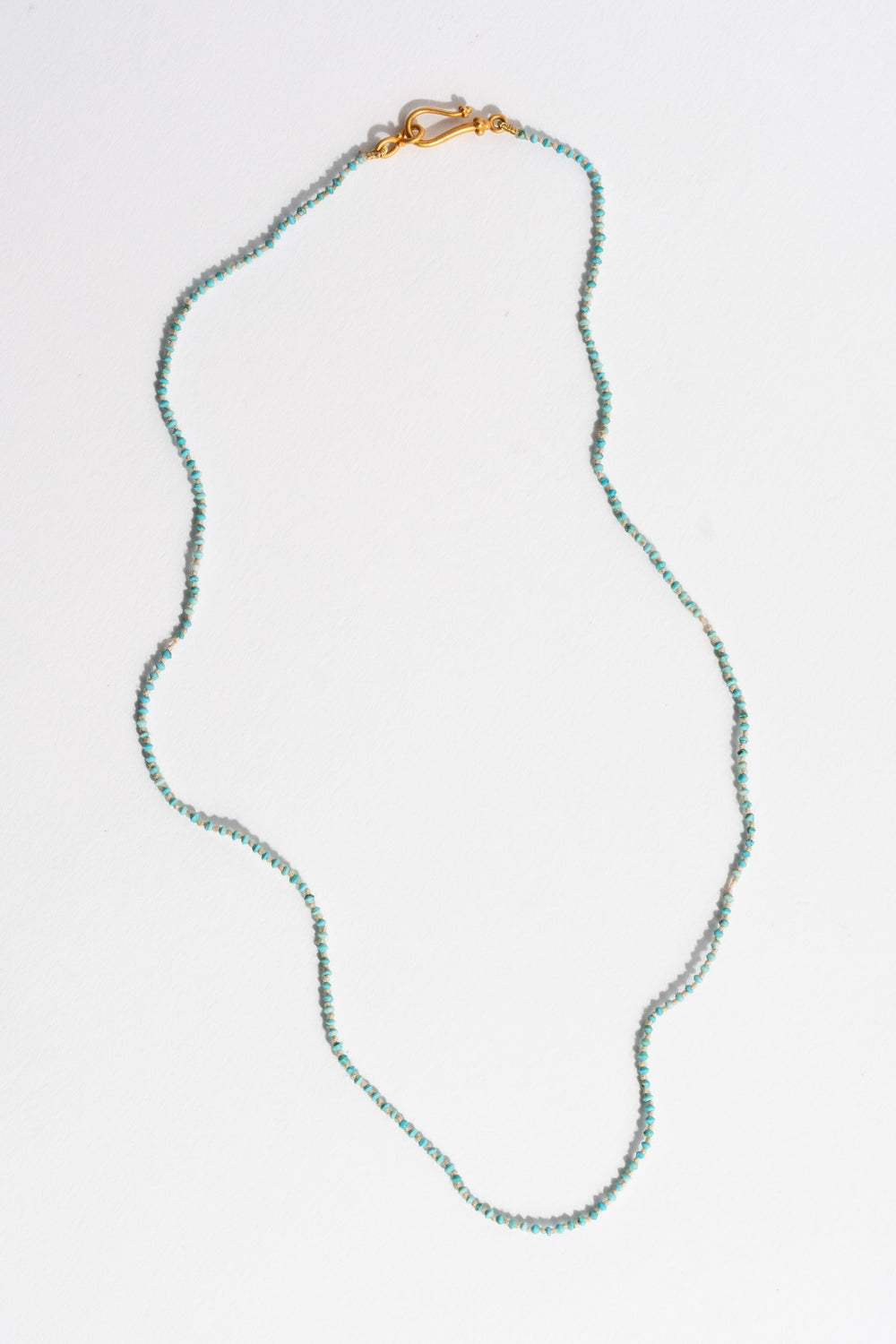 22K Turquoise Bead Strand