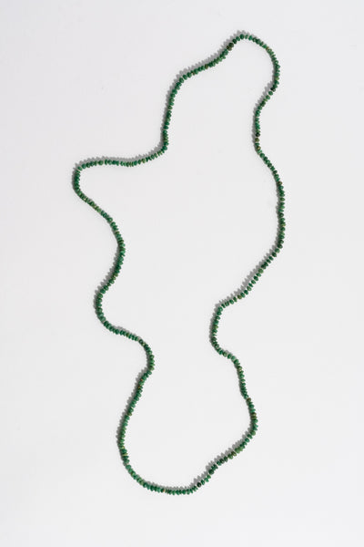 Faceted Nephrite Strand