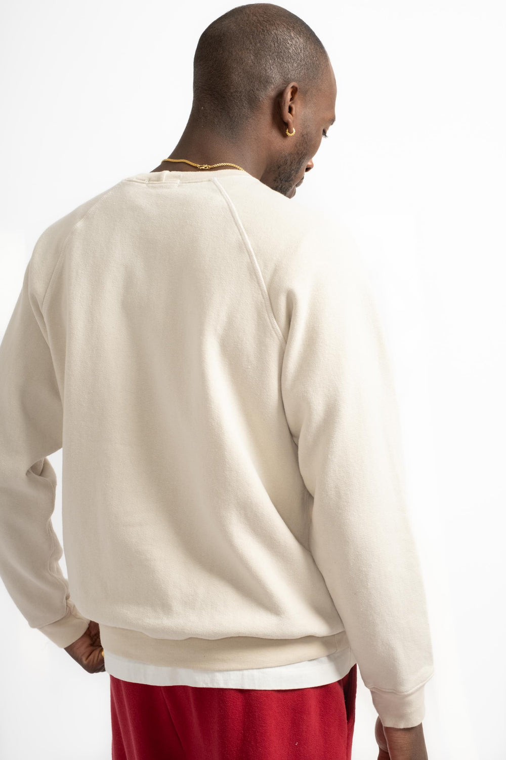 The Men's Crewneck Sweatshirt in Off White