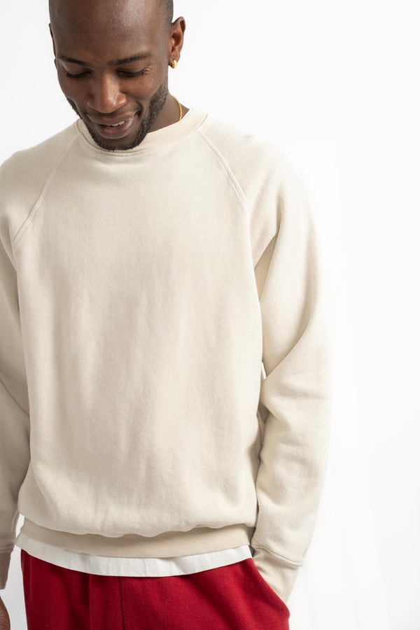 The Men's Crewneck Sweatshirt in Off White