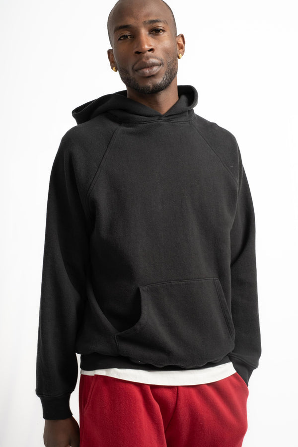 The Men's Hooded Sweatshirt in Black